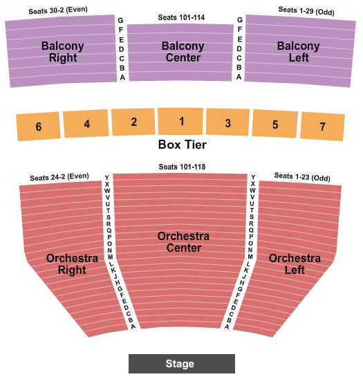 Kennedy Center Eisenhower Theater Bluey's Big Play Seating Chart